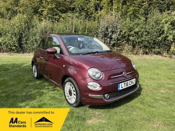 Fiat 500 1.2 Lounge Hatchback 3dr Petrol Manual Euro 6 (s/s) (69 bhp)