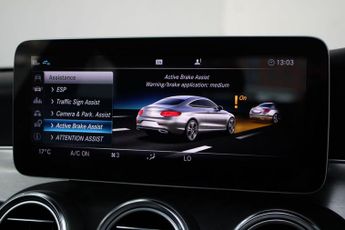 Mercedes-Benz C Class 2.0 C300d AMG Line (Premium) G-Tronic+ Euro 6 (s/s) 2dr