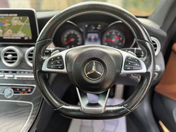 Mercedes-Benz C Class 2.1 C220d AMG Line (Premium Plus) G-Tronic+ Euro 6 (s/s) 2dr