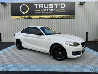 BMW 2 Series 2.0 220d Sport Euro 6 (s/s) 2dr