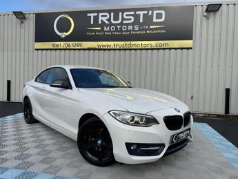 BMW 2 Series 2.0 220d Sport Euro 6 (s/s) 2dr