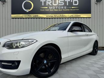 BMW 2 Series 2.0 220d Sport Euro 6 (s/s) 2dr