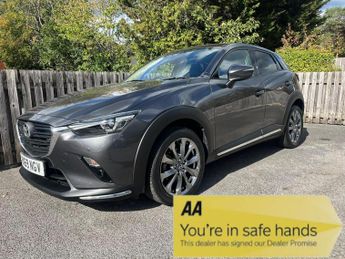 Mazda CX3 2.0 SKYACTIV-G Sport Nav+ Auto Euro 6 (s/s) 5dr