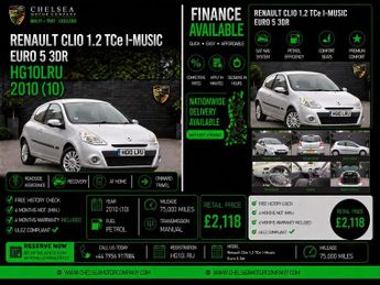 Renault Clio 1.2 TCe I-Music Euro 5 3dr