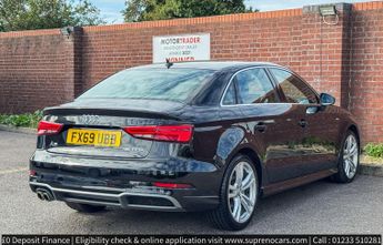 Audi A3 1.5 TFSI CoD 35 S line Saloon 4dr Petrol S Tronic Euro 6 (s/s) (