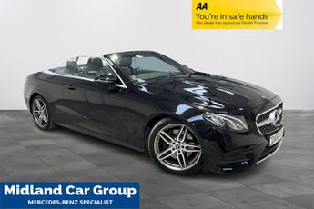 Mercedes E Class 2.0 E220d AMG Line Cabriolet G-Tronic+ Euro 6 (s/s) 2dr