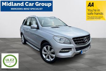 Mercedes M Class 2.1 ML250 BlueTEC SE G-Tronic 4WD Euro 6 (s/s) 5dr