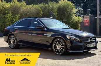 Mercedes C Class 2.0 C200 AMG Line (Premium) G-Tronic+ 4MATIC Euro 6 (s/s) 4dr