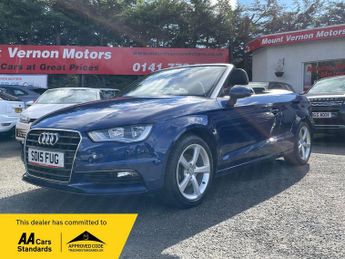 Audi A3 Cabriolet 1.6 TDI Sport Euro 6 (s/s) 2dr