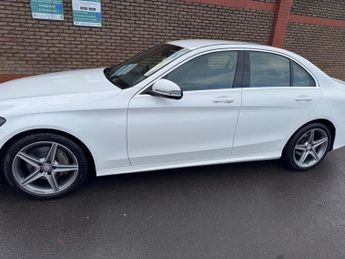 Mercedes-Benz C Class 2.1 C220d AMG Line Saloon 4dr Diesel 7G-Tronic+ Euro 6 (s/s) (17