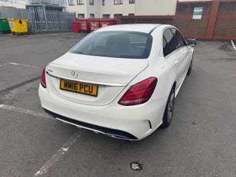 Mercedes-Benz C Class 2.1 C220d AMG Line Saloon 4dr Diesel 7G-Tronic+ Euro 6 (s/s) (17