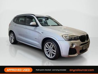 BMW X3 2.0 20d M Sport Auto xDrive Euro 6 (s/s) 5dr