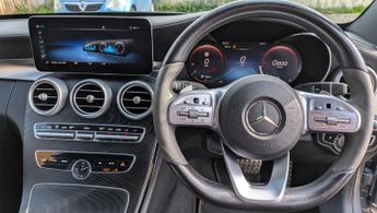Mercedes-Benz C Class 2.0 C220d AMG Line Edition (Premium) G-Tronic+ Euro 6 (s/s) 5dr