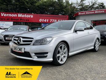 Mercedes C Class 1.6 C180 AMG Sport Edition G-Tronic+ Euro 6 (s/s) 2dr