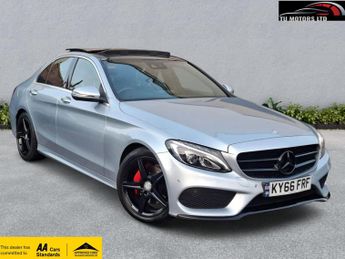 Mercedes C Class 2.1 C220d AMG Line (Premium Plus) 7G-Tronic+ Euro 6 (s/s) 4dr