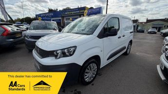 Peugeot Partner 1.5 BlueHDi 1000 Professional Standard Panel Van SWB Euro 6 (s/s