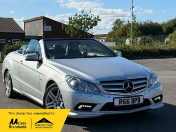 Mercedes E Class 2.1 E220 CDI BlueEfficiency Sport Edition 125 Cabriolet G-Tronic
