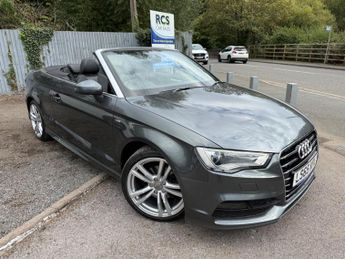 Audi A3 Cabriolet 1.4 TFSI CoD S line S Tronic Euro 6 (s/s) 2dr