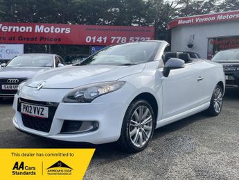 Renault Megane 1.4 TCe GT Line TomTom Convertible 2dr Petrol Manual Euro 5 (130