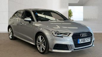 Audi A3 1.6 TDI S line Sportback S Tronic Euro 6 (s/s) 5dr