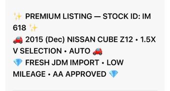 Nissan Cube 1.5 XV Selection - Auto -Ulez