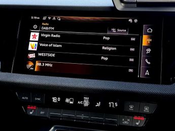 Audi A3 1.5 TFSI 35 Black Edition Sportback S Tronic Euro 6 (s/s) 5dr