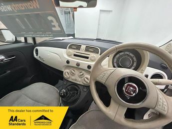 Fiat 500 1.2 Lounge Euro 6 (s/s) 3dr