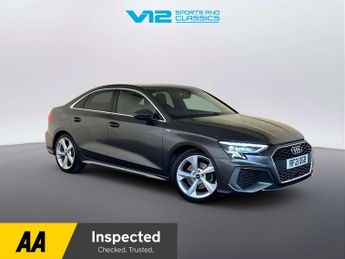 Audi A3 1.5 TFSI 35 S line Saloon 4dr Petrol S Tronic Euro 6 (s/s) (150 