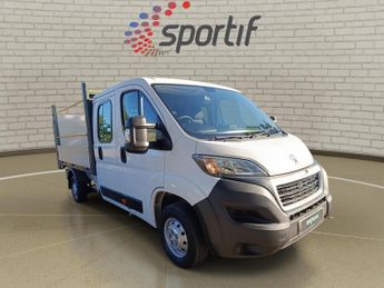 Peugeot Boxer 2.2 BlueHDi 335 Built for Business Dropside Double Cab 4dr Diese