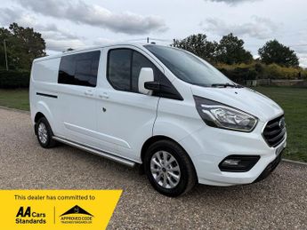 Ford Transit 2.0 320 EcoBlue Limited Crew Van L2 H1 Euro 6 5dr (6 Seat)