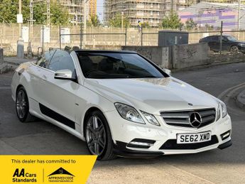 Mercedes E Class 1.8 E200 BlueEfficiency Sport Cabriolet G-Tronic+ Euro 5 (s/s) 2