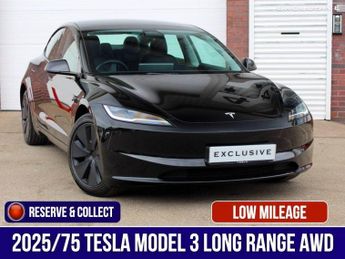 Tesla Model 3 (Dual Motor) Long Range Auto 4WDE 4dr