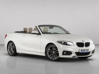 BMW 2 Series 2.0 220i M Sport Convertible 2dr Petrol Auto Euro 6 (s/s) (184 p