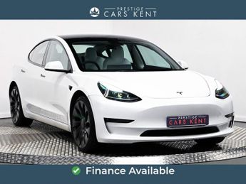 Tesla Model 3 (Dual Motor) Performance Saloon 4dr Electric Auto 4WDE (Performa