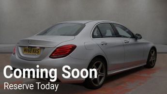 Mercedes-Benz C Class 2.1 C220d AMG Line G-Tronic+ Euro 6 (s/s) 4dr