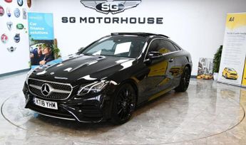 MERCEDES-BENZ E CLASS 2.0 E220d AMG Line (Premium) Coupe 2dr Diesel G-Tronic+ Euro 6 (