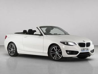 BMW 2 Series 1.5 218i Sport Convertible 2dr Petrol Auto Euro 6 (s/s) (136 ps)
