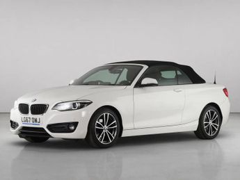 BMW 2 Series 1.5 218i Sport Convertible 2dr Petrol Auto Euro 6 (s/s) (136 ps)
