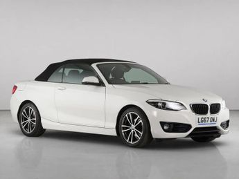 BMW 2 Series 1.5 218i Sport Convertible 2dr Petrol Auto Euro 6 (s/s) (136 ps)