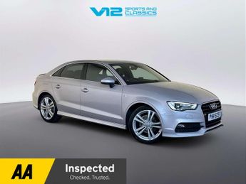 Audi A3 1.4 TFSI CoD S line Saloon 4dr Petrol Manual Euro 6 (s/s) (150 p
