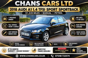 Audi A1 1.4 TFSI Sport Sportback Euro 6 (s/s) 5dr (Nav)