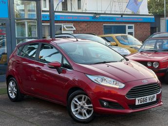 Ford Fiesta 1.25 Zetec Hatchback 5dr Petrol Manual Euro 6 (82 ps)