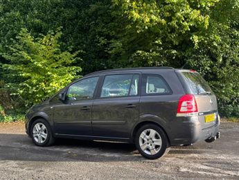 Vauxhall Zafira 1.6 16V Exclusiv Euro 5 5dr