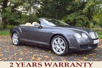 Bentley Continental 6.0 W12 GTC Auto 4WD Euro 4 2dr