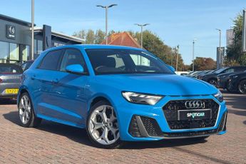 Audi A1 1.0 TFSI 30 S line Sportback 5dr Petrol S Tronic Euro 6 (s/s) (1