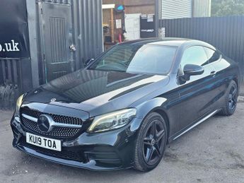 Mercedes-Benz C Class 2.0 C220d AMG Line (Premium) G-Tronic+ Euro 6 (s/s) 2dr