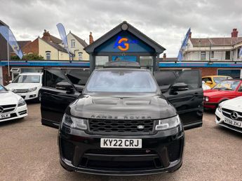Land Rover Range Rover Sport 5.0 P575 V8 SVR Carbon Edition SUV 5dr Petrol Auto 4WD Euro 6 (s