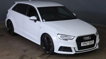 Audi A3 1.6 TDI S line Sportback S Tronic Euro 6 (s/s) 5dr