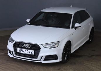 Audi A3 1.6 TDI S line Sportback S Tronic Euro 6 (s/s) 5dr