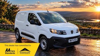 Peugeot Partner 1.5 BlueHDi 1000 Professional Standard Panel Van SWB Euro 6 (s/s